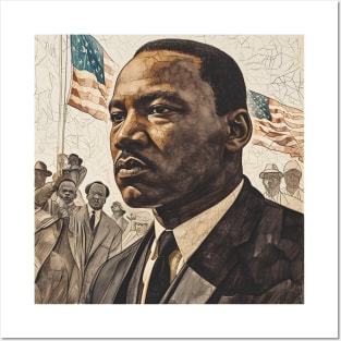 Inspire Unity: Festive Martin Luther King Day Art, Equality Designs, and Freedom Tributes! Posters and Art